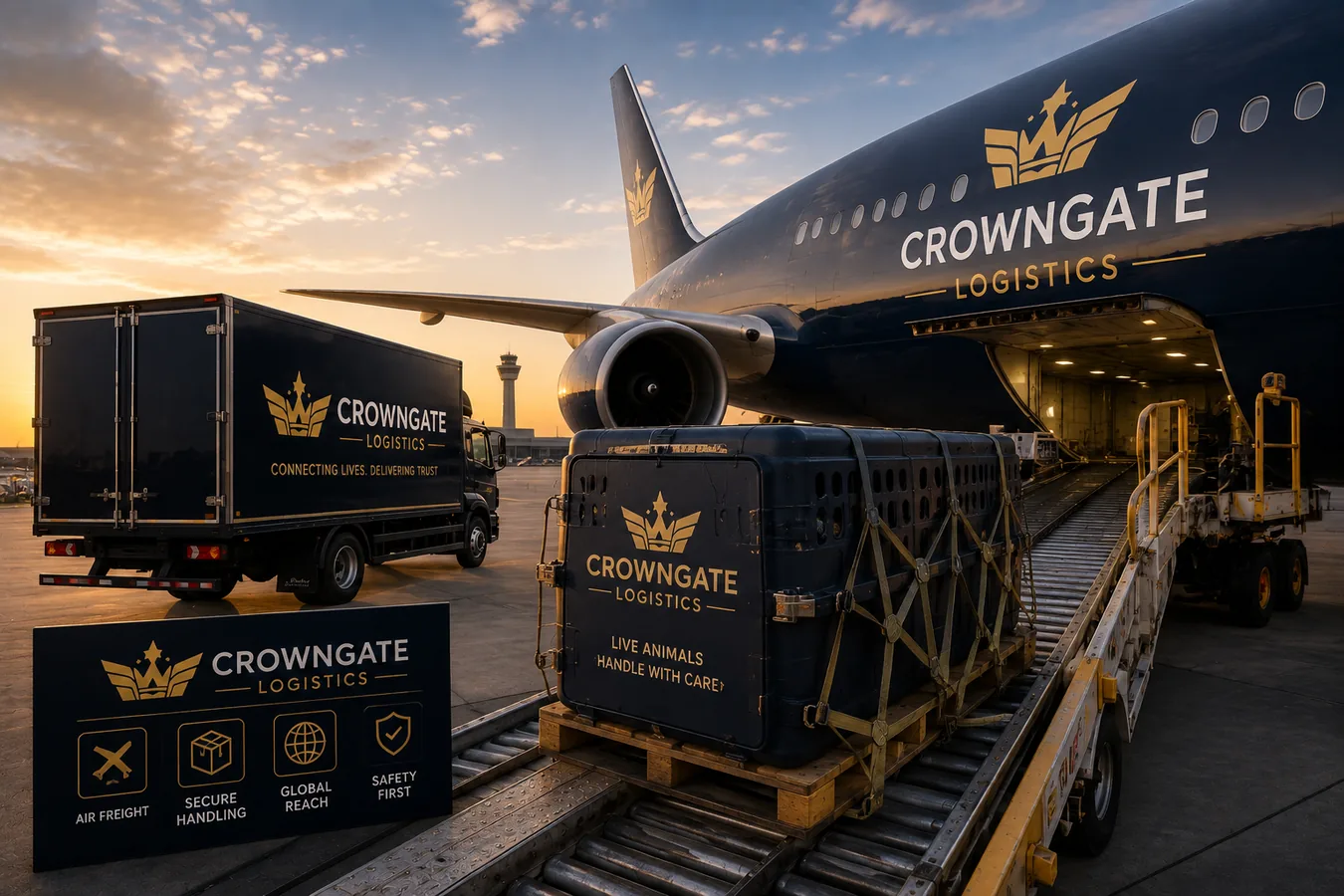 CrownGate Logistics operations