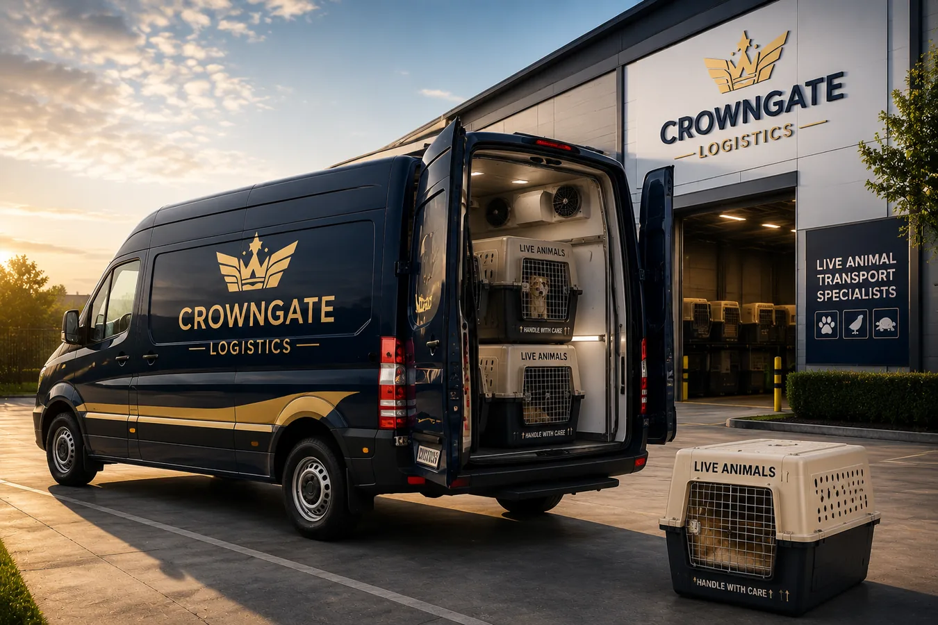 CrownGate specialized live animal transportation